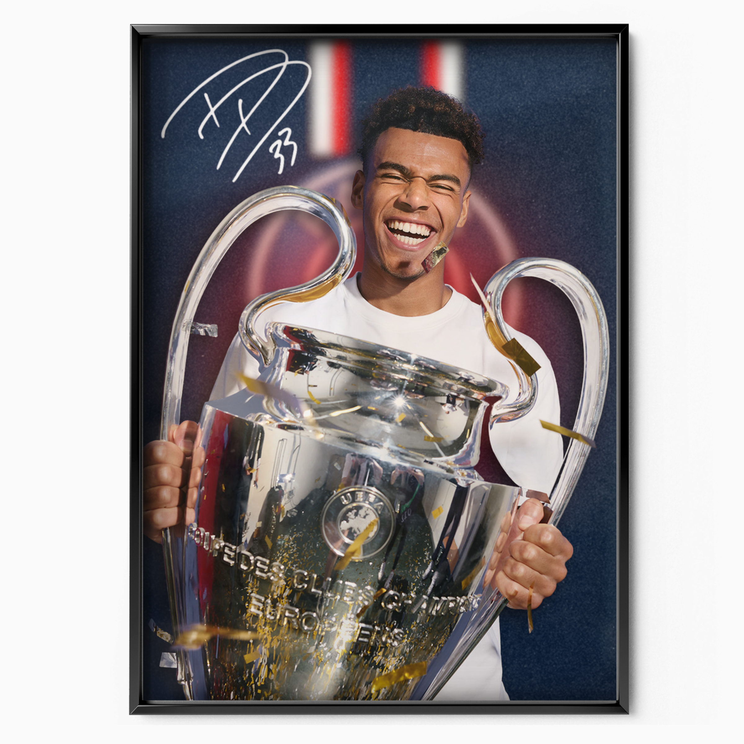 Désiré Doué Champions League Sign