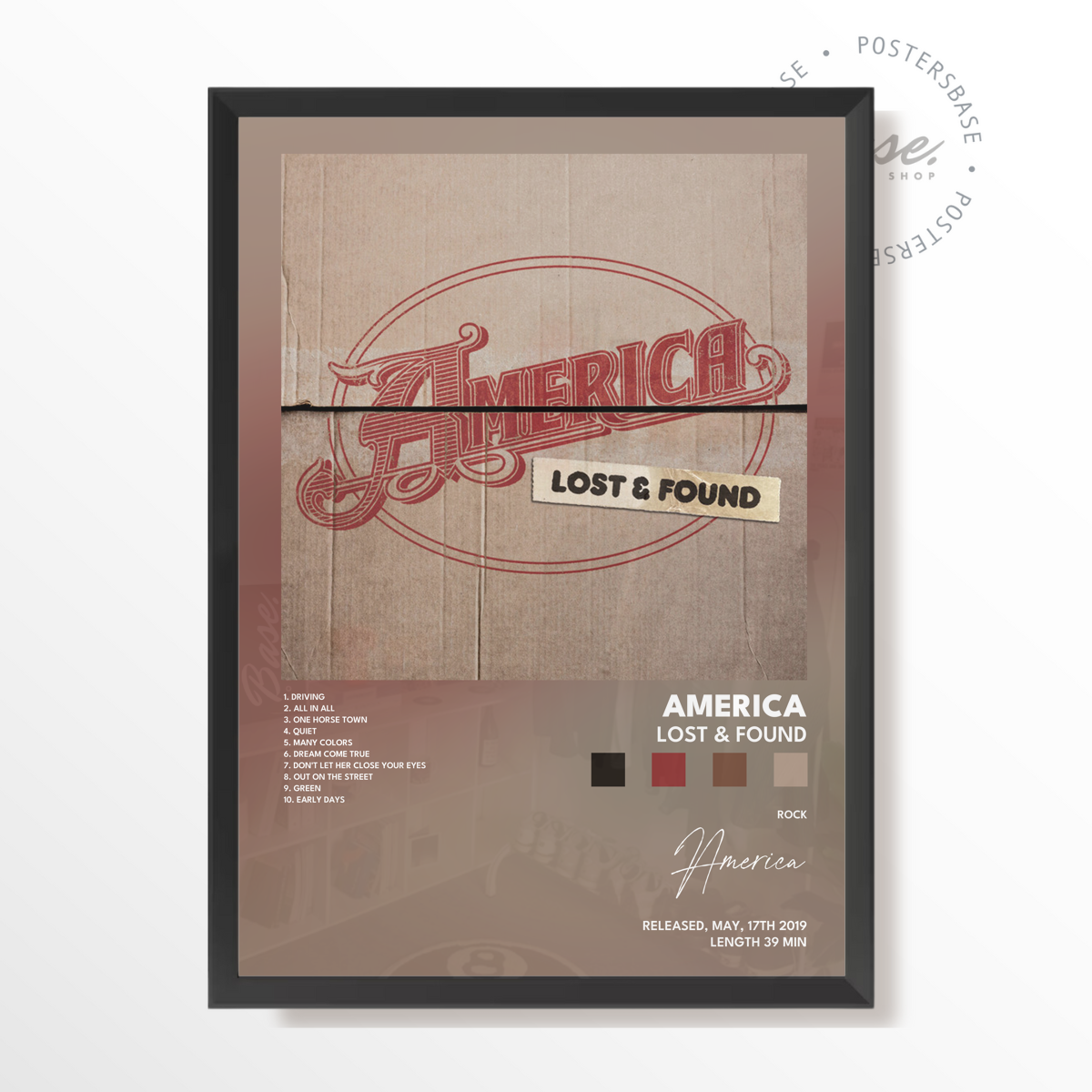 america Lost Found poster