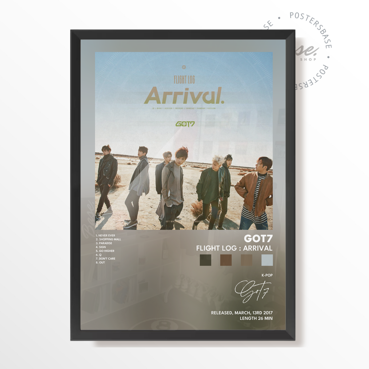 got7 FLIGHT LOG ARRIVAL