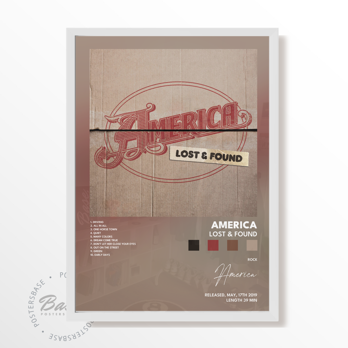 america Lost Found poster