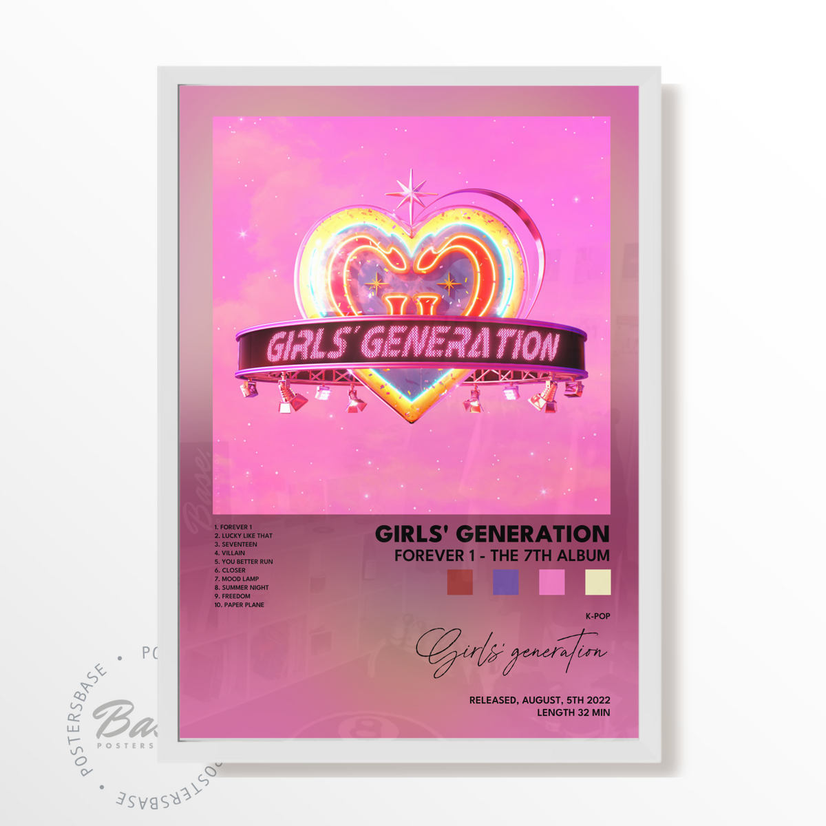 girls generation FOREVER 1 The 7th Album