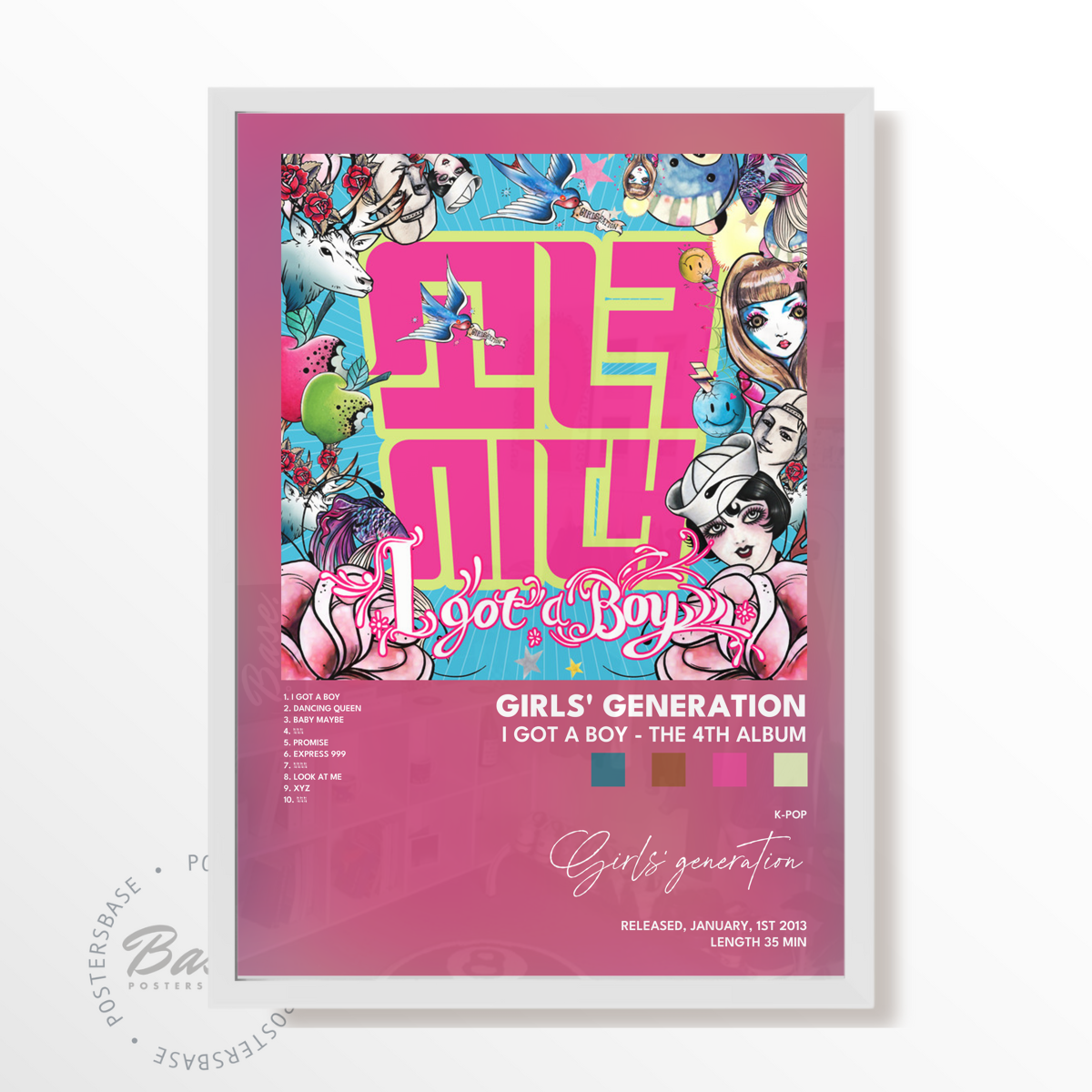 girls generation I GOT A BOY The 4th Album