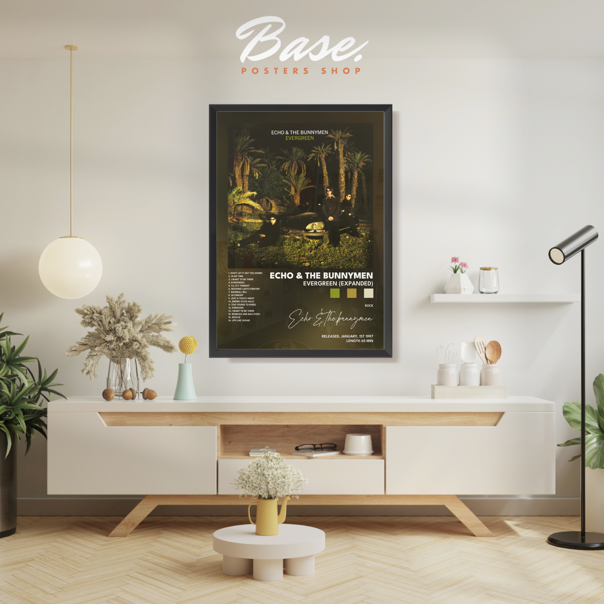 echo the bunnymen Evergreen Expanded poster