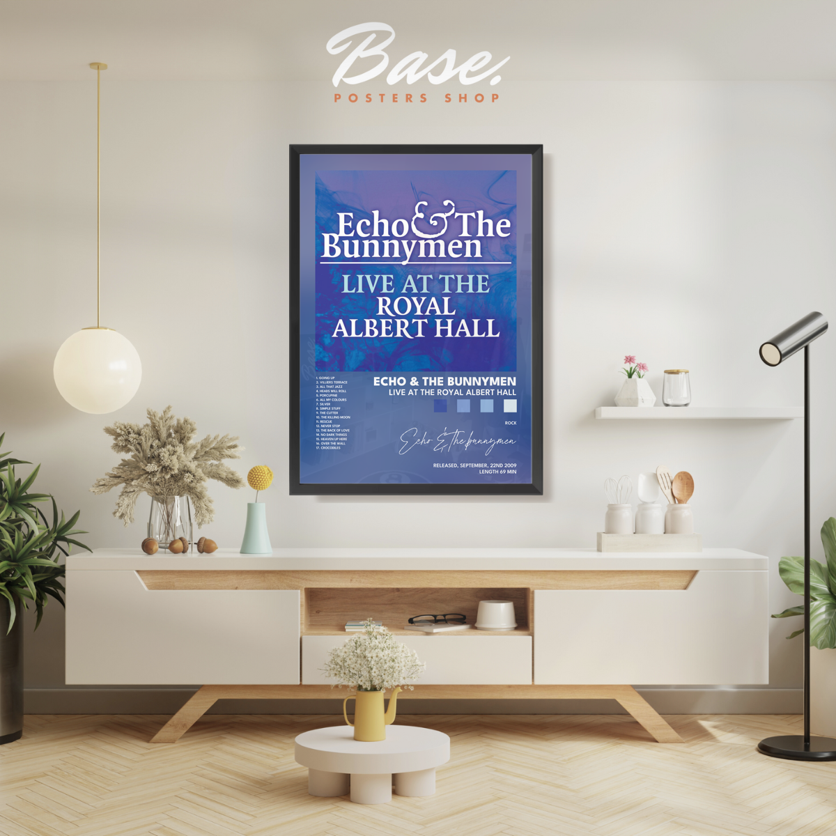 echo the bunnymen Live at the Royal Albert Hall poster