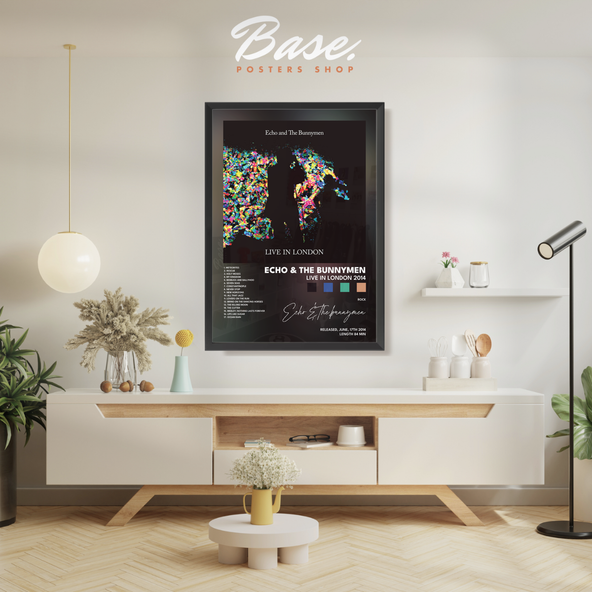 echo the bunnymen Live in London 2014 poster