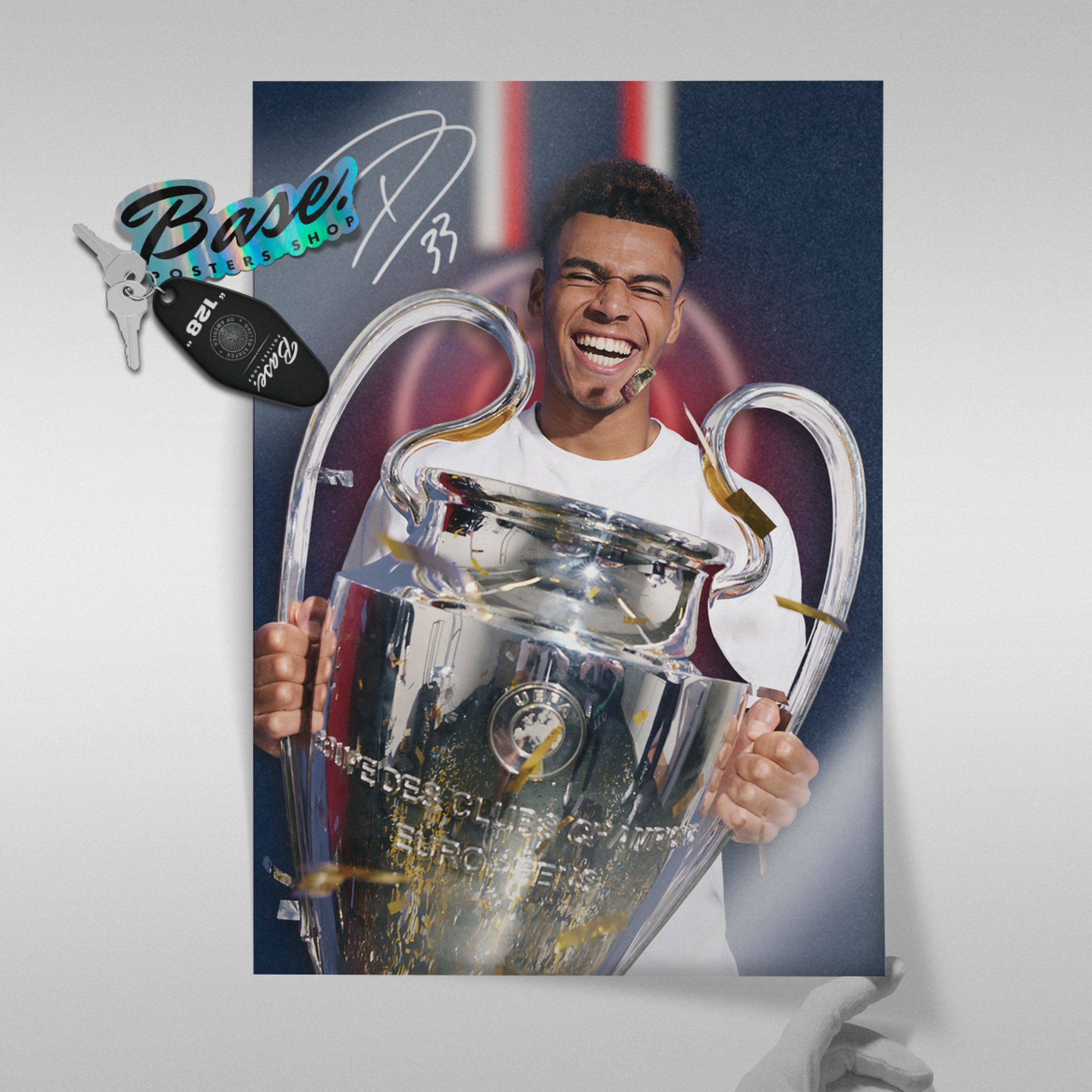 Désiré Doué Champions League Sign