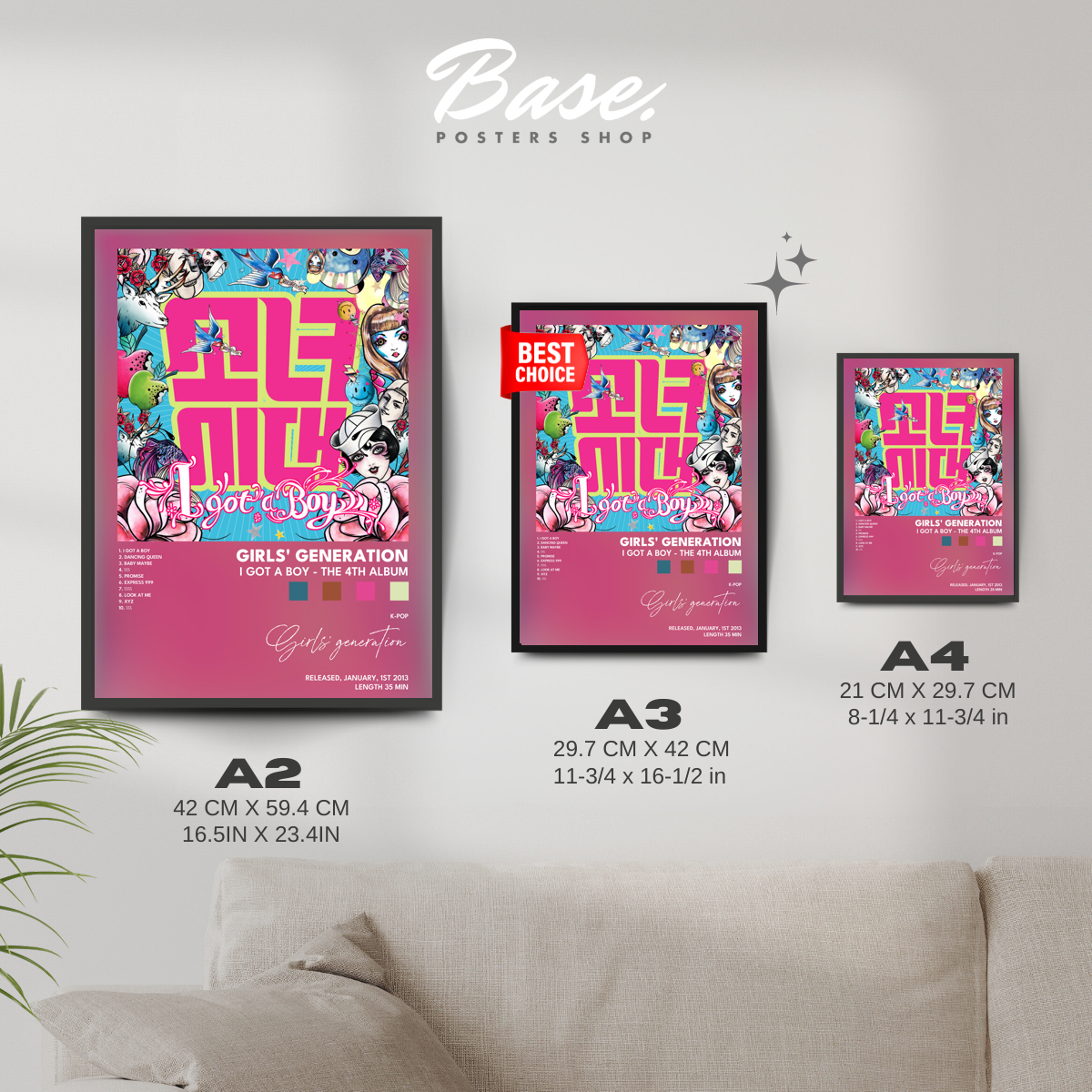 girls generation I GOT A BOY The 4th Album
