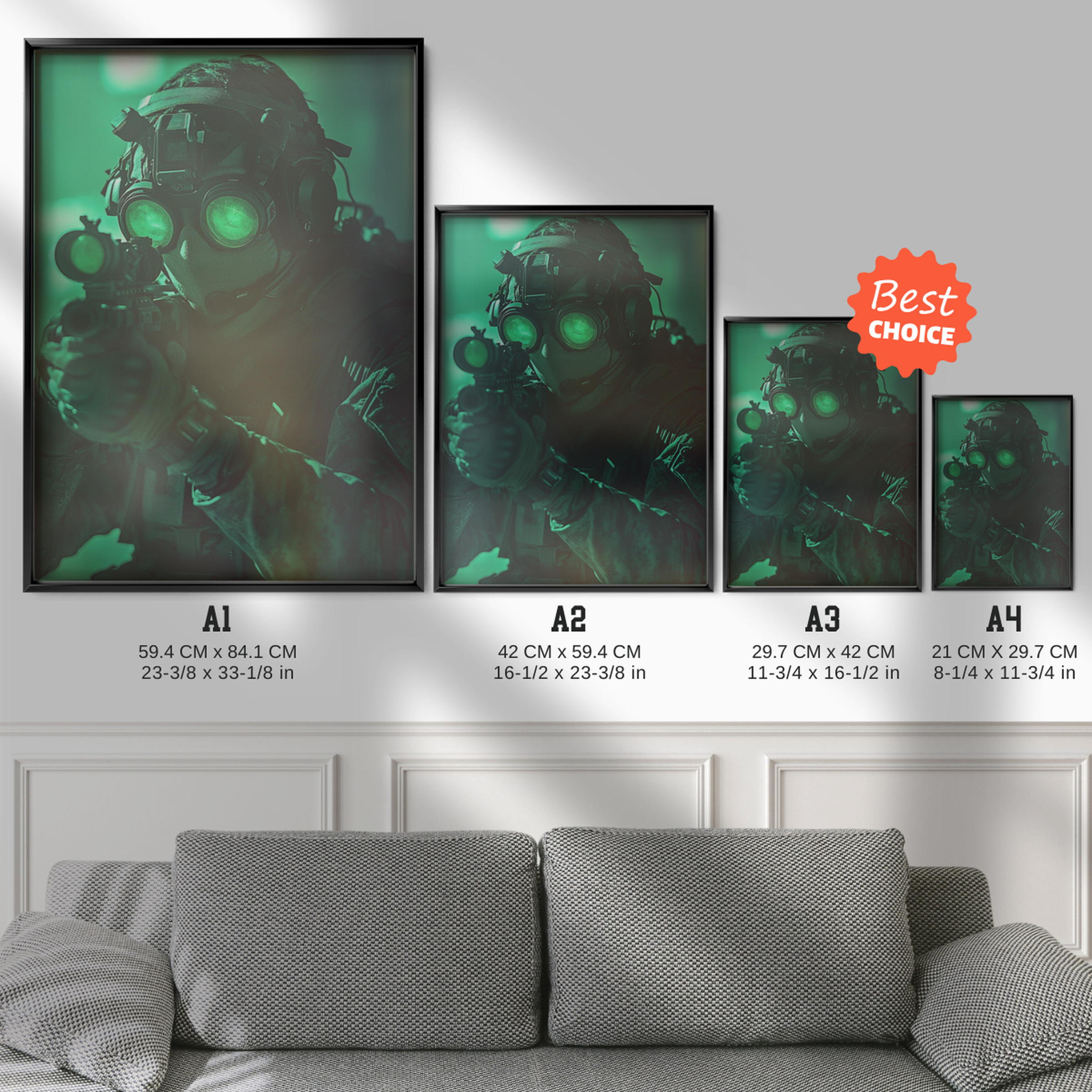 Call Of Duty – Green Night Vision Sniper