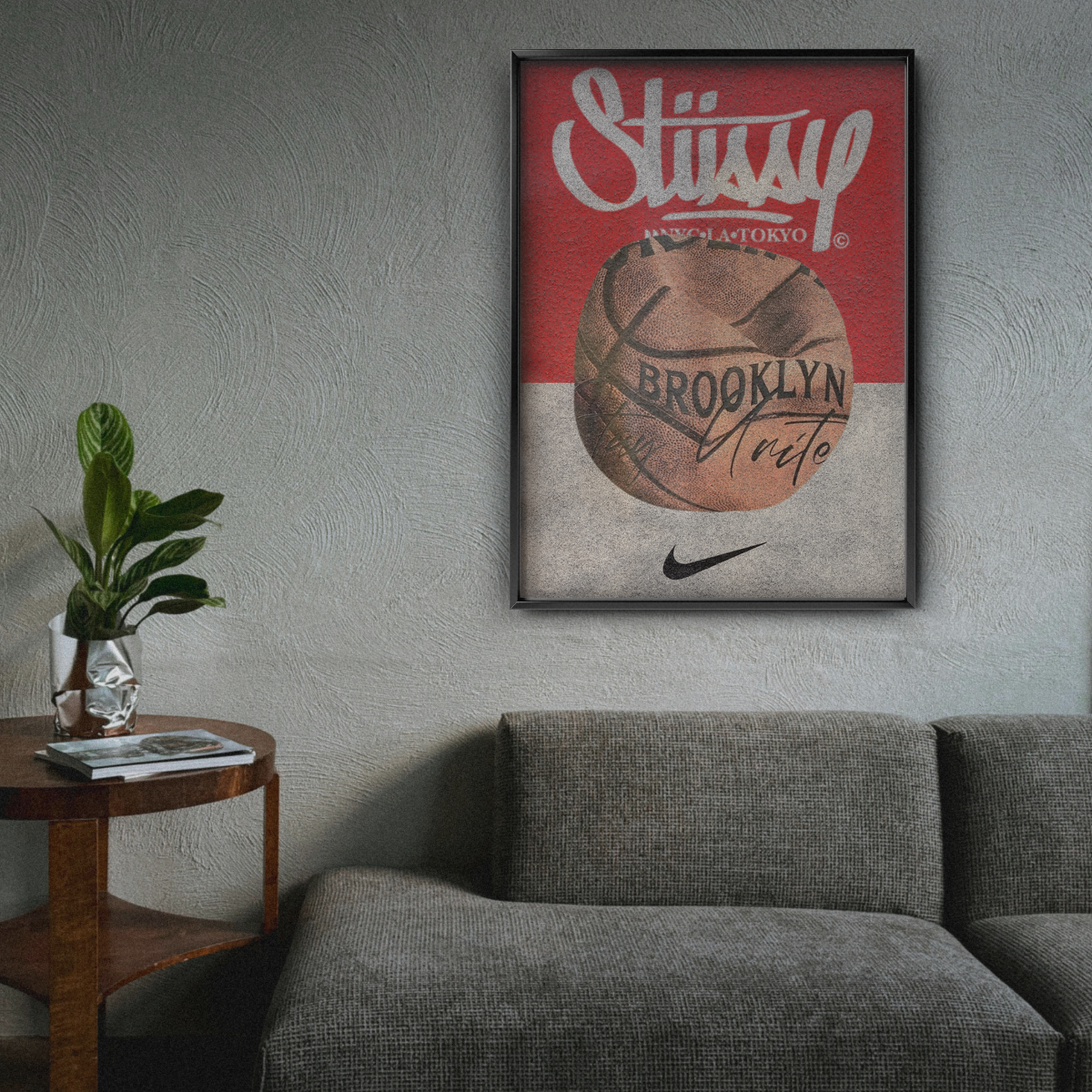 Stüssy X Nike “brooklyn” Basketball