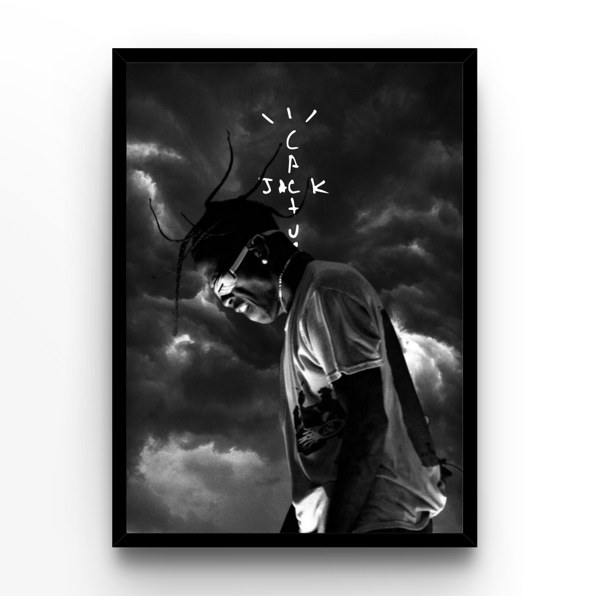 Travis Scott B&W