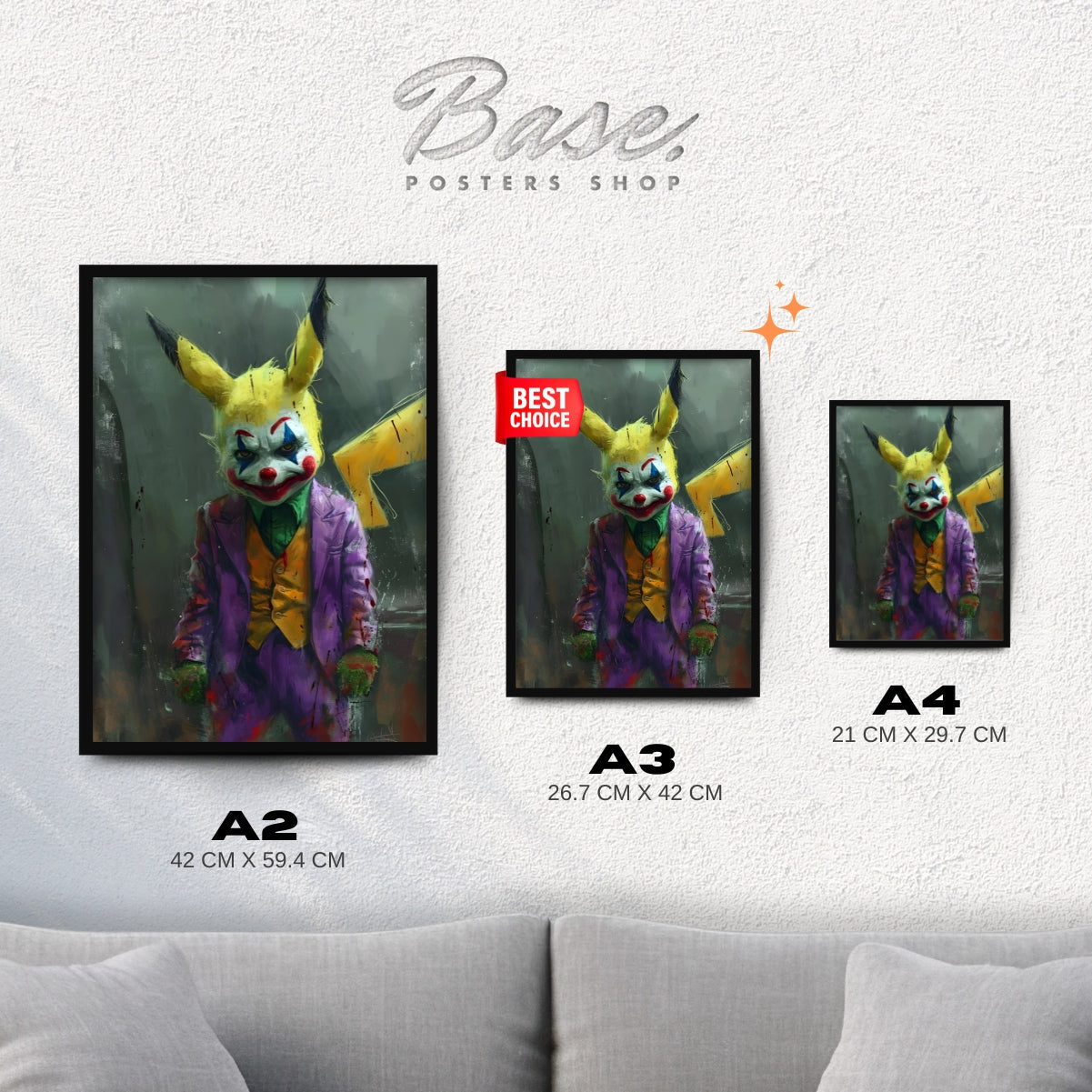 Pikachu x Joker