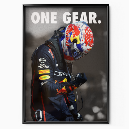 Max Verstappen 'one Gear'