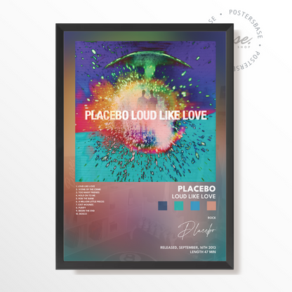 placebo Loud Like Love poster
