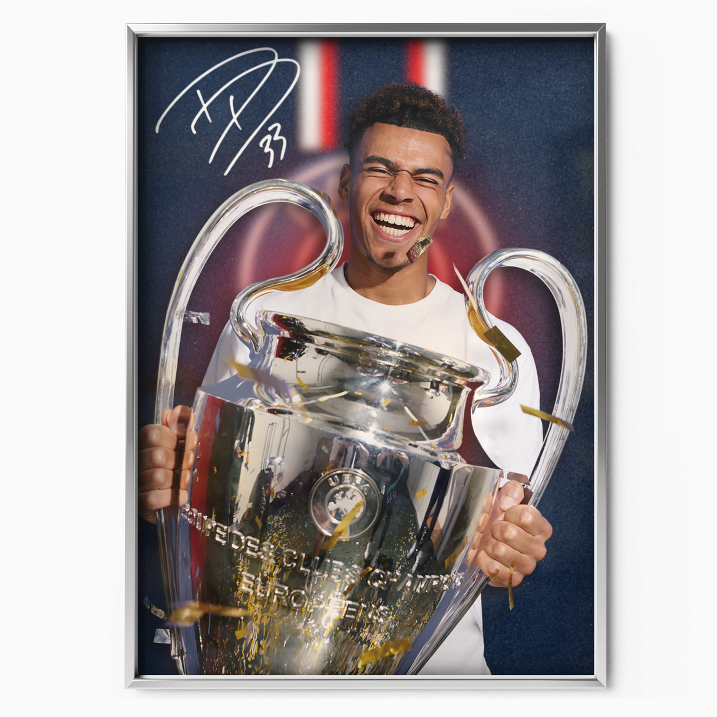 Désiré Doué Champions League Sign
