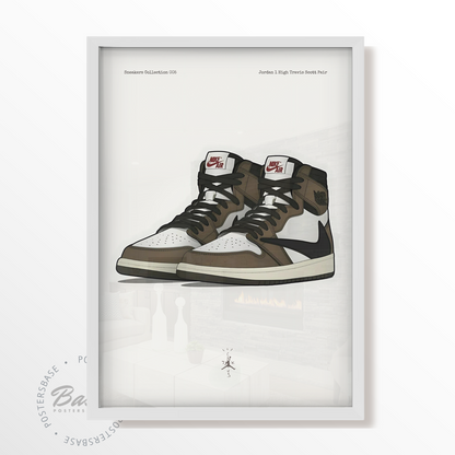 Jordan 1 High Travis Scott Pair