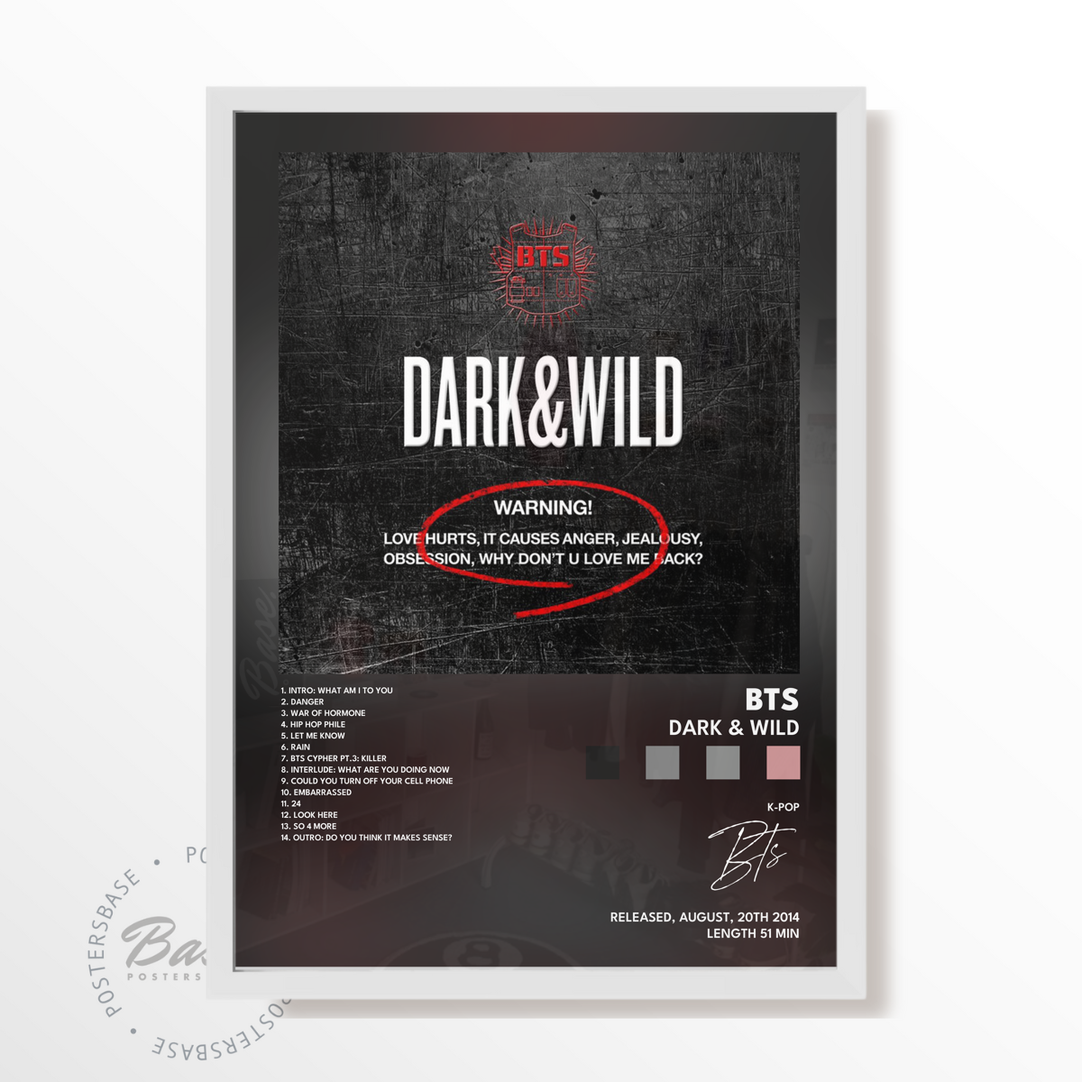 bts Dark  Wild