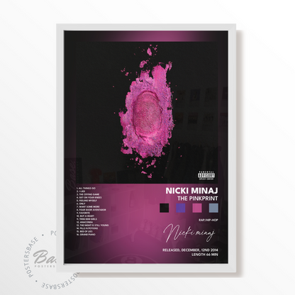 nicki minaj The Pinkprint poster