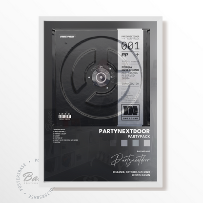 partynextdoor PARTYPACK poster