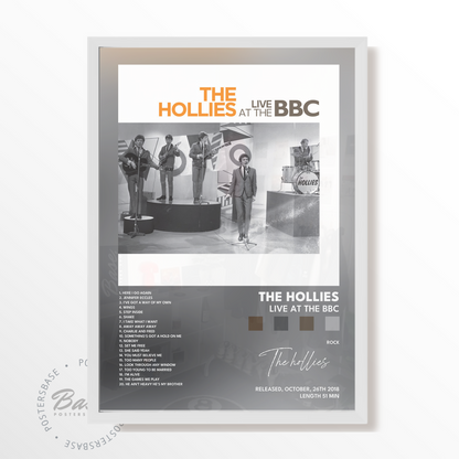 the hollies Live at the BBC poster