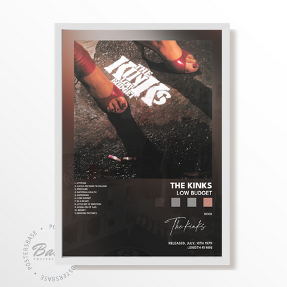 the kinks Low Budget poster