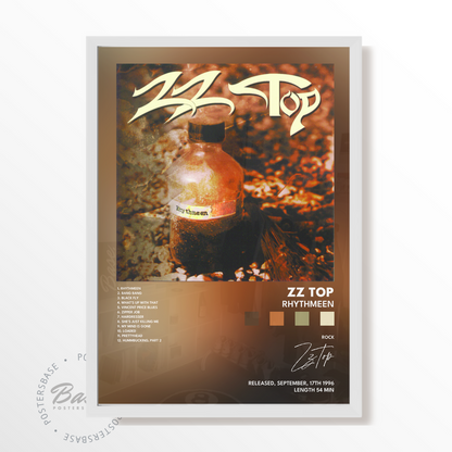 zz top Rhythmeen poster