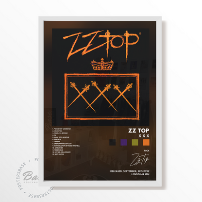 zz top X X X poster