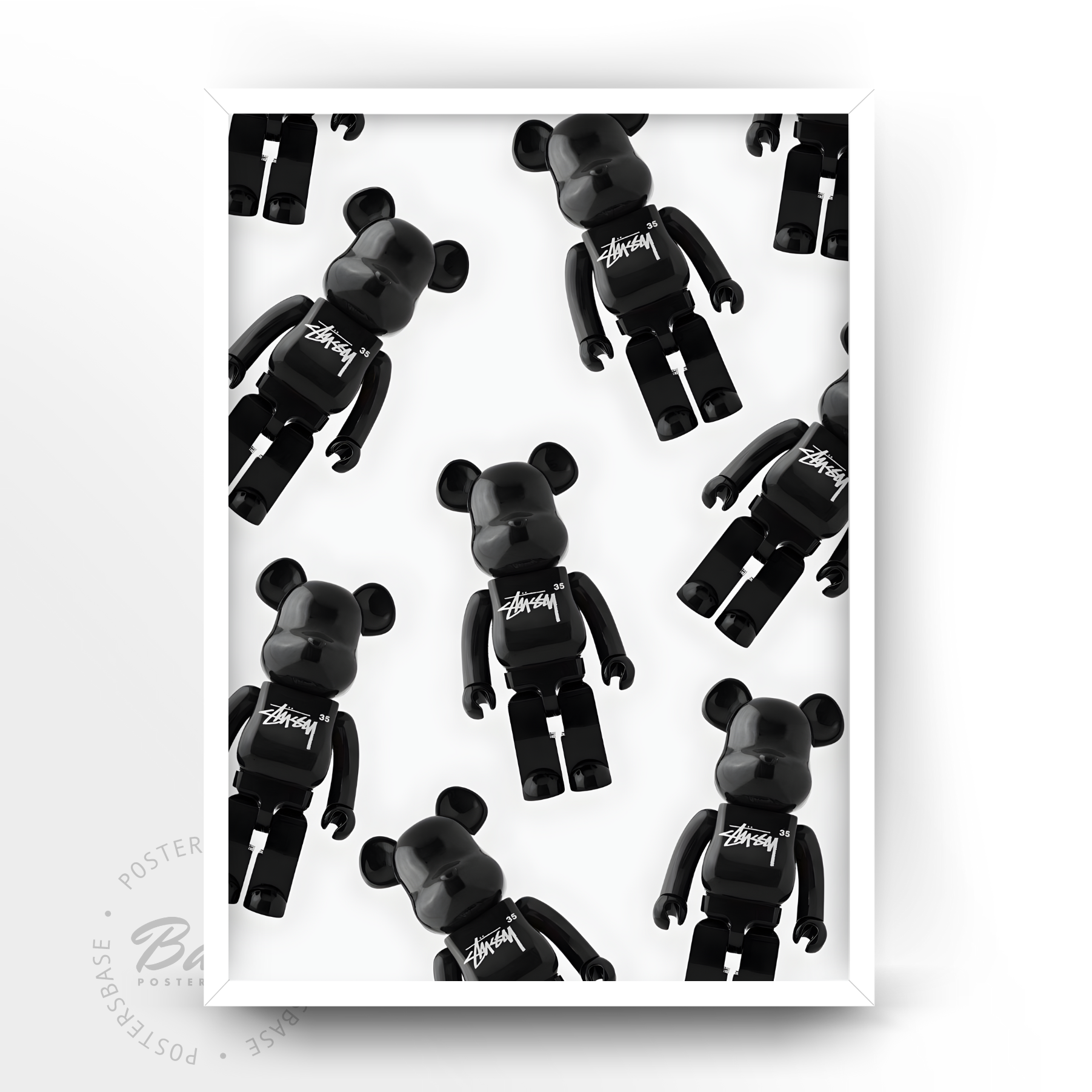 Bearbrick x Stussy