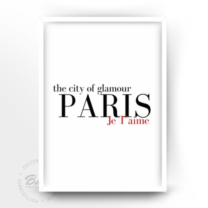 Paris, je t'aime