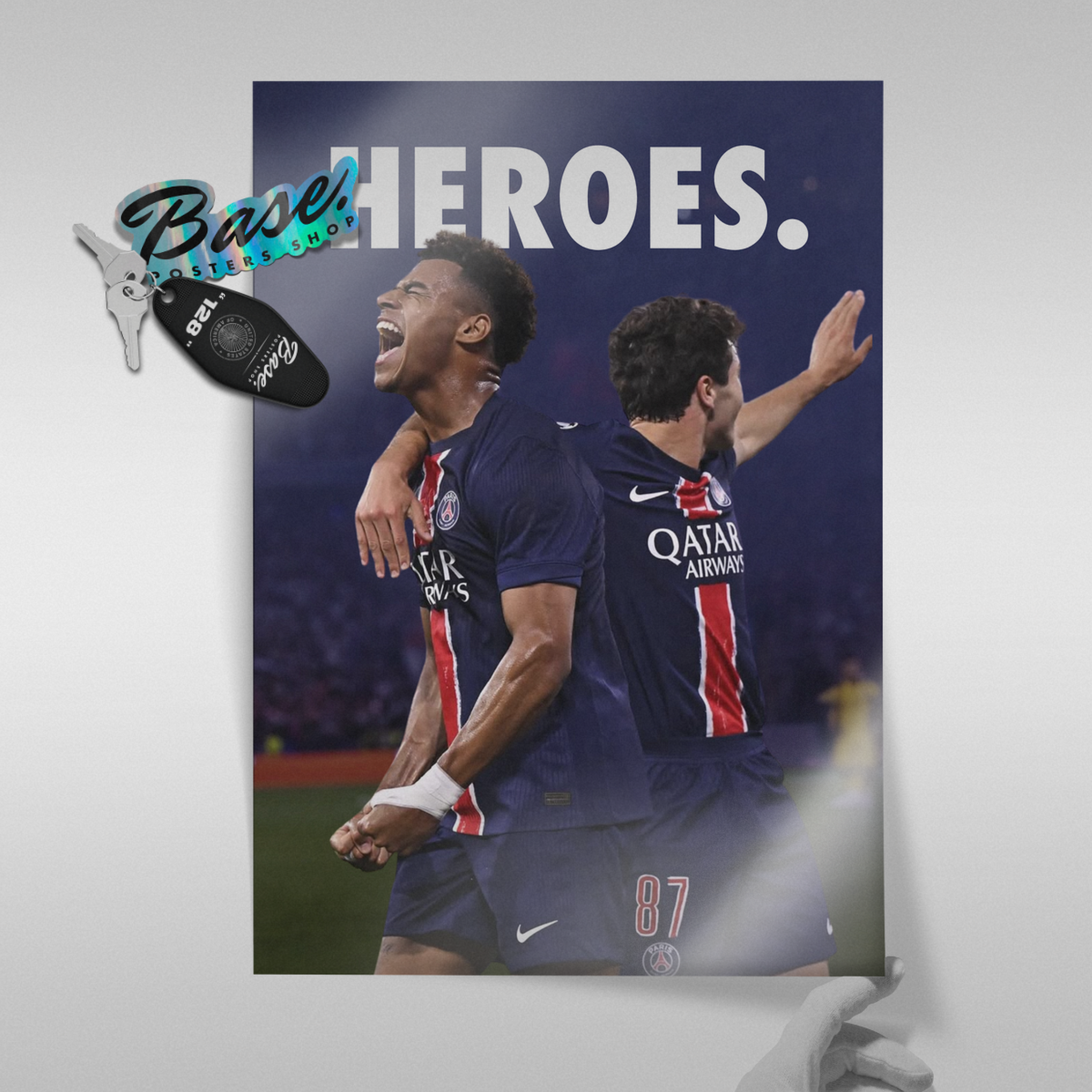 Doué X Joao Neves 'heroes'