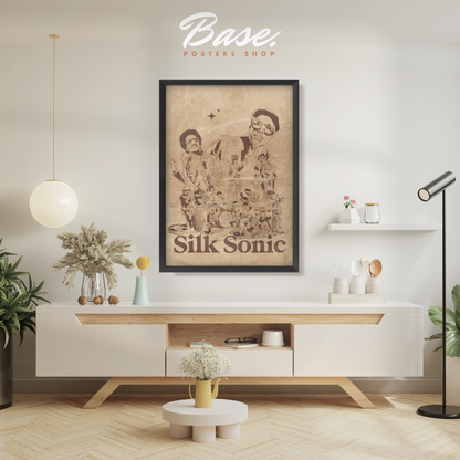 Bruno Mars Silk Sonic Vintage