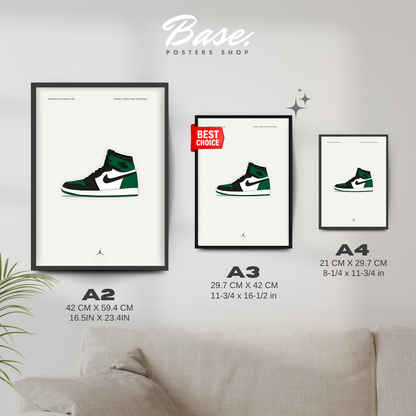 Jordan 1 Retro High Pine Green