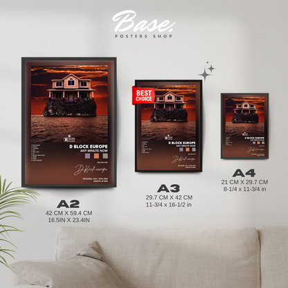 d block europe Any Minute Now poster