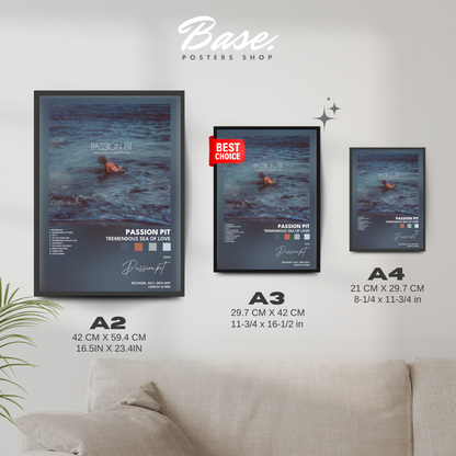 passion pit Tremendous Sea of Love poster