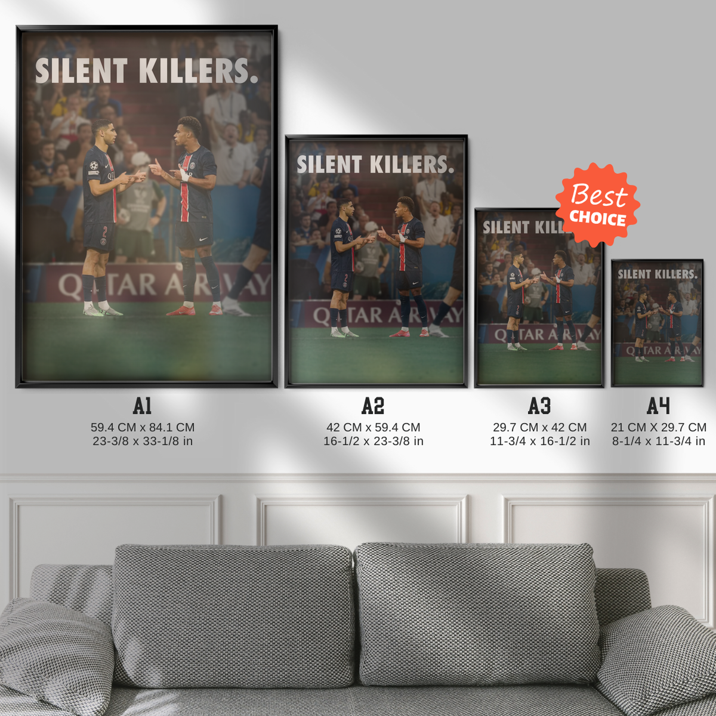 Hakimi X Doué 'silent Killers.'