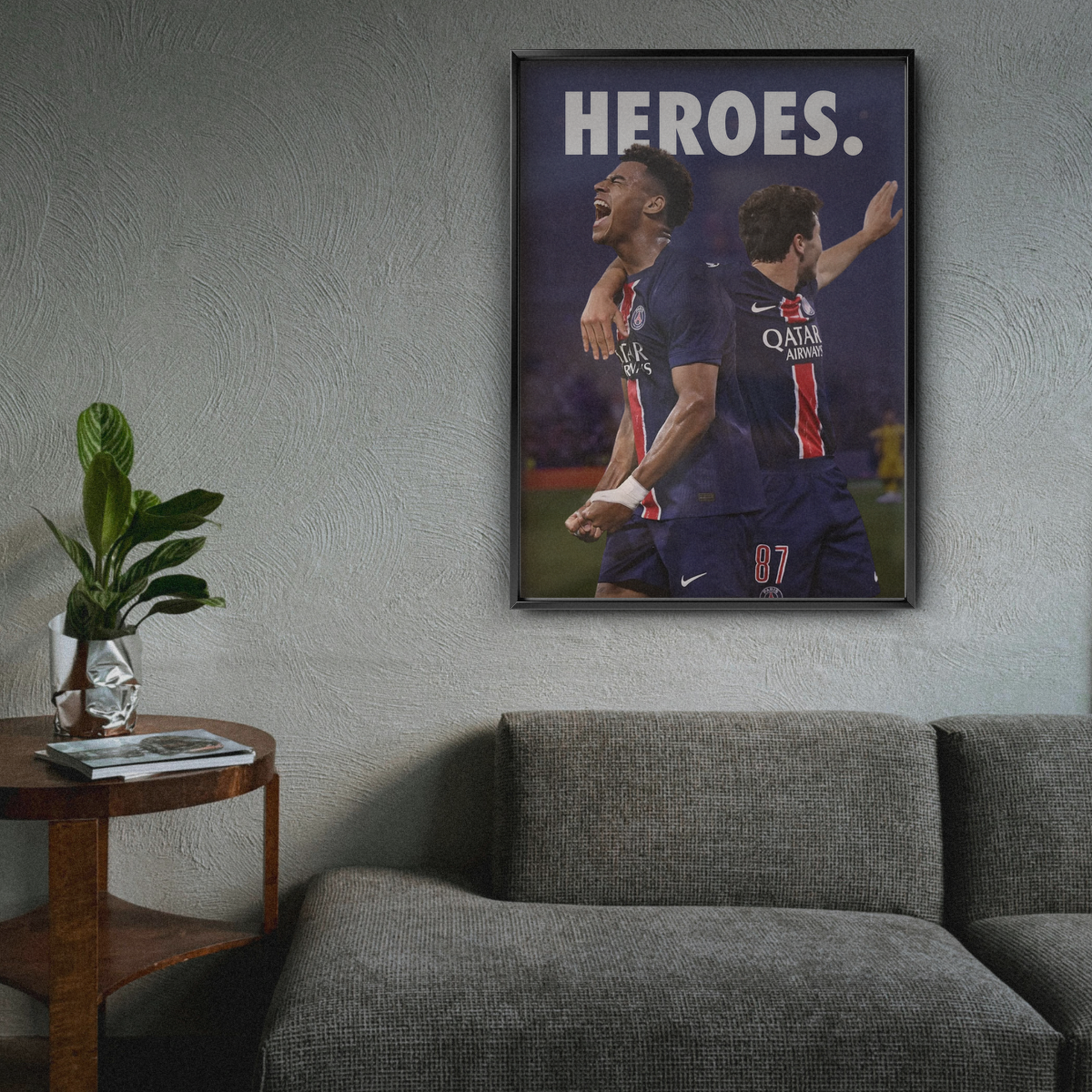 Doué X Joao Neves 'heroes'