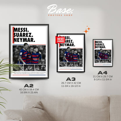 Messi x Suarez x Neymar 'MSN'