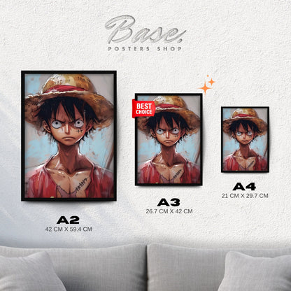 One Piece Luffy Draw
