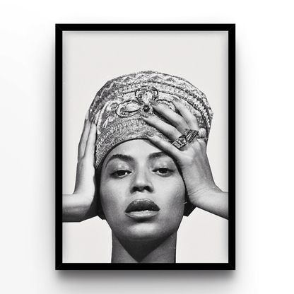 Beyonce Queen B - A4, A3, A2 Posters Base - Poster Print Shop / Art Prints / PostersBase
