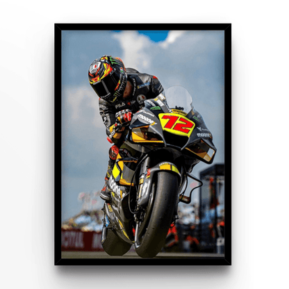 Marco Bezzecchi 1 - A4, A3, A2 Posters Base - Poster Print Shop / Art Prints / PostersBase