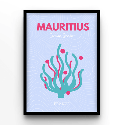 Mauritius - A4, A3, A2 Posters Base - Poster Print Shop / Art Prints / PostersBase