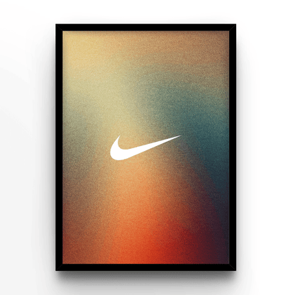 Nike Blur Shower - A4, A3, A2 Posters Base - Poster Print Shop / Art Prints / PostersBase